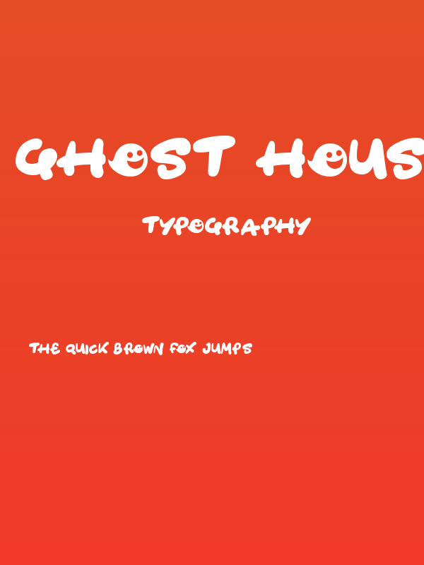 Ghost HOuses Poster