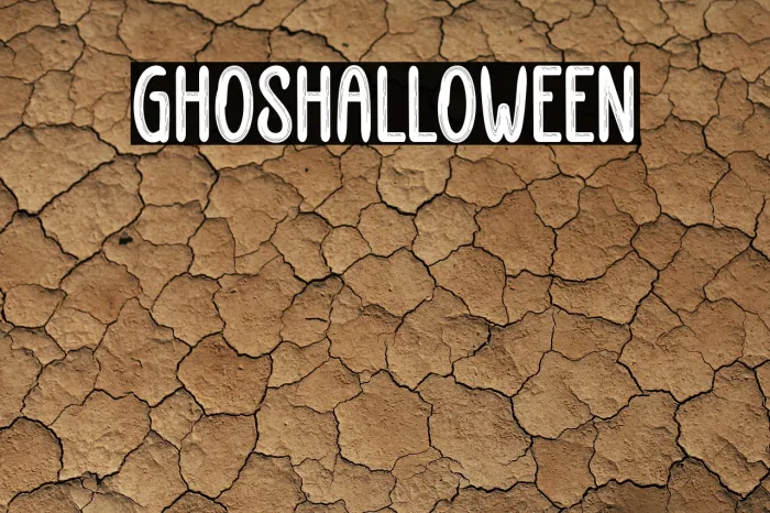 Ghost Halloween Example 1