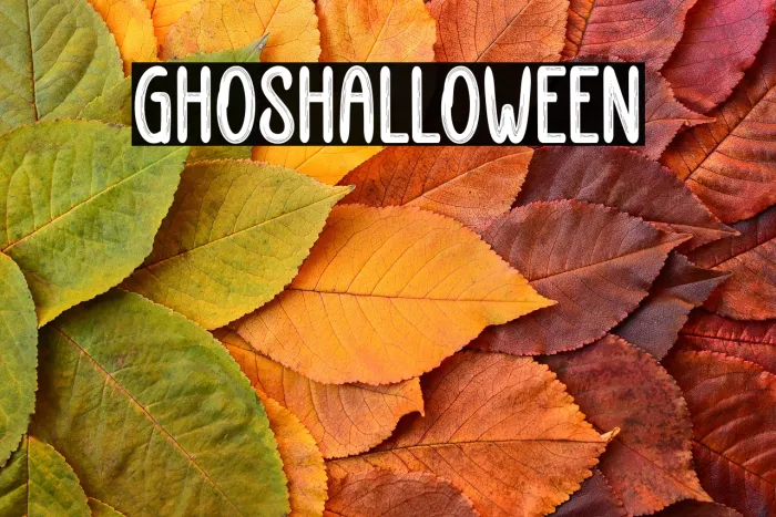 Ghost Halloween Example 3