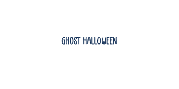Ghost Halloween Logo