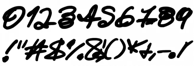 Ghost House Font OTHER CHARS