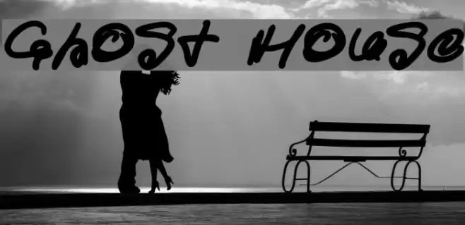 Ghost House Font examples