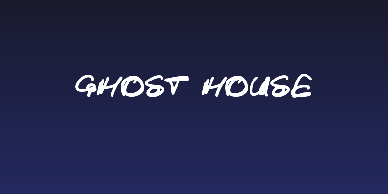 Ghost House Social Header