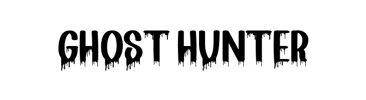 Ghost Hunter  Descarca Fonturi Gratis