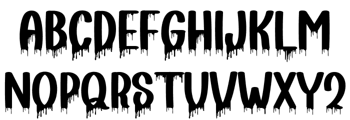 Ghost Hunter Font Litere mari