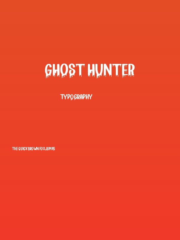 Ghost Hunter Poster