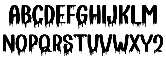 Ghost Hunter Font Litere mici