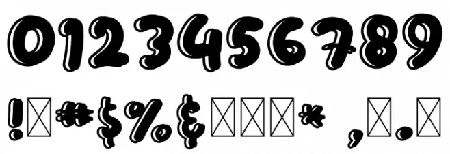 Ghost Momy Шрифта ДРУГИЕ символов