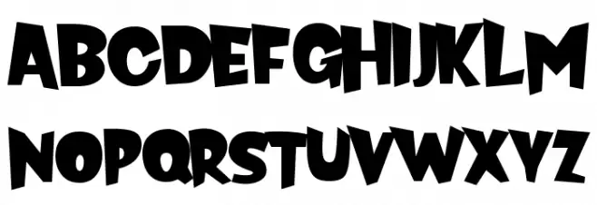 Ghost Night DEMO! DEMO 字体 大写