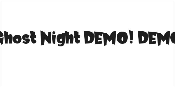 Ghost Night DEMO! DEMO Logo