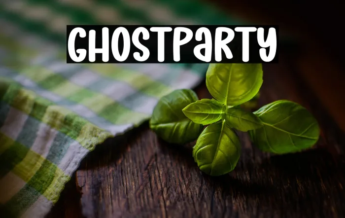 Ghost Party Example 1