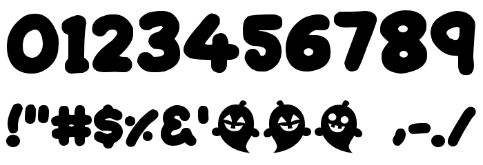 Ghost Pumpkins Schriftart Anderer Schreiben