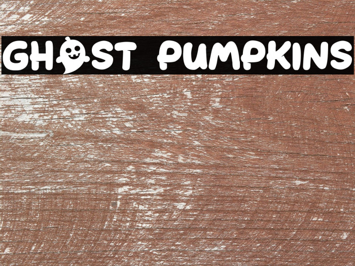Ghost Pumpkins Example 3