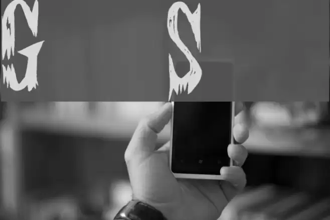 Ghost Shadow Font examples