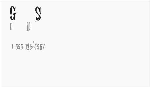 Ghost Shadow Business Card