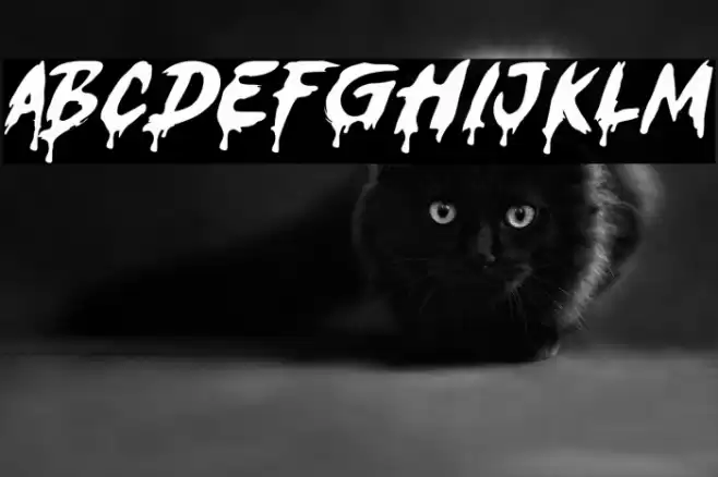 Ghost ShamZ Font examples