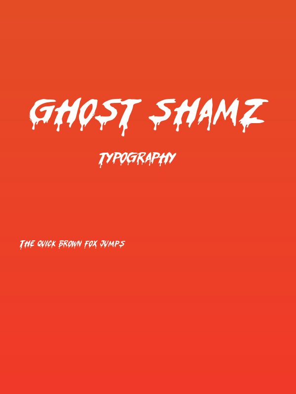 Ghost ShamZ Poster