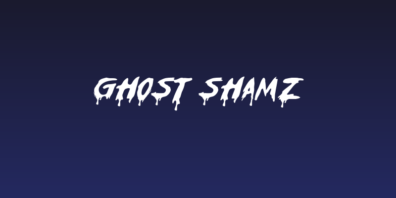 Ghost ShamZ Social Header