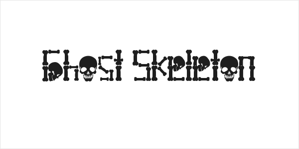 Ghost Skeleton Logo