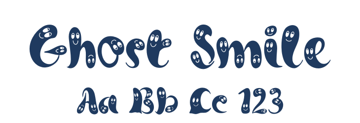 Ghost Smile Font Preview