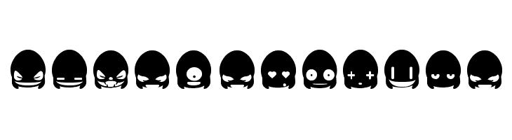 Ghost Smileys  Descarca Fonturi Gratis