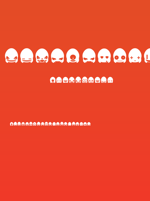 Ghost Smileys Poster