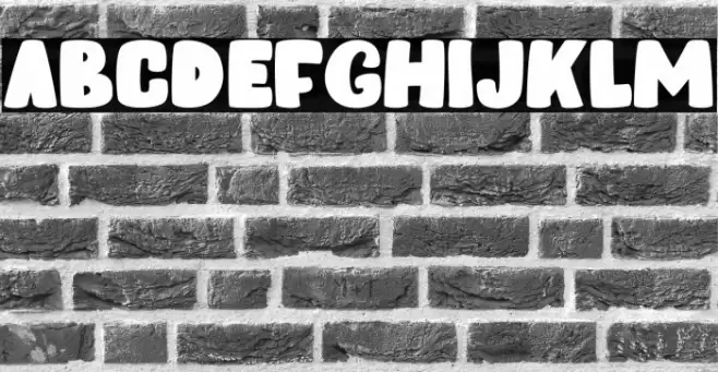 Ghost Stone Font examples