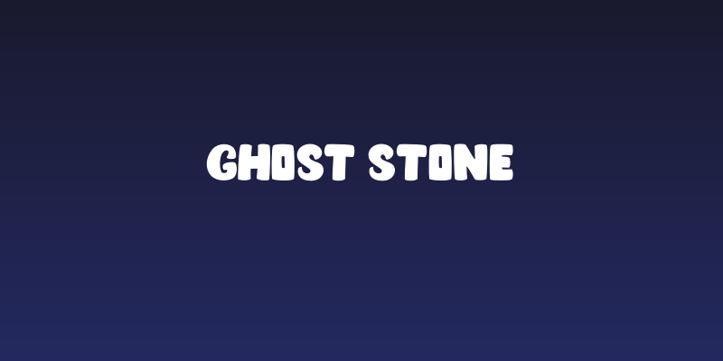 Ghost Stone Social Header