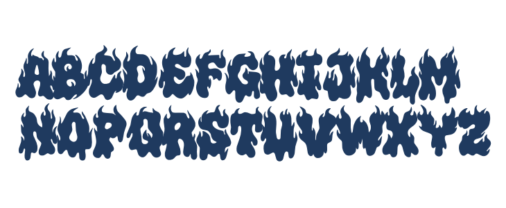 Ghost Terror Regular Uppercase