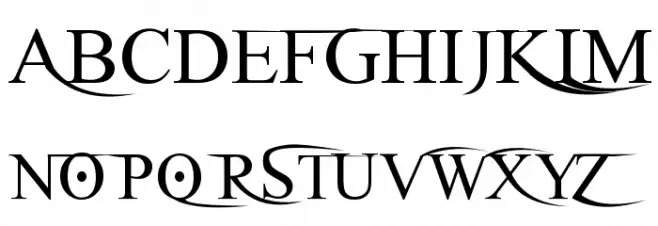 Ghost Theory 2 Schriftart Groß