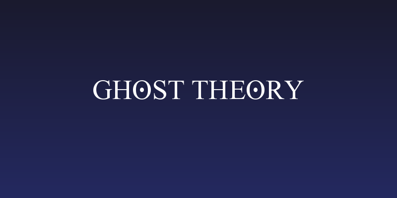 Ghost Theory Social Header
