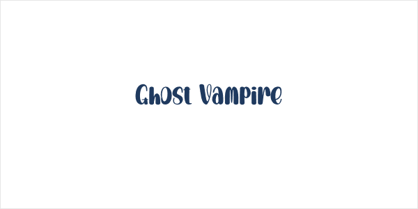 Ghost Vampire Logo