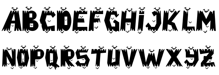 Ghost Zone - Personal Use Font LOWERCASE