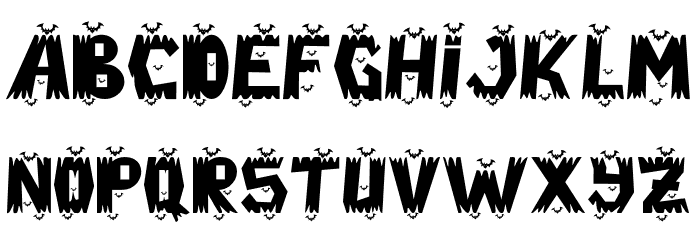 Ghost Zone - Personal Use Font LOWERCASE