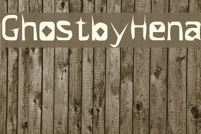 Ghost by Hena Example 1