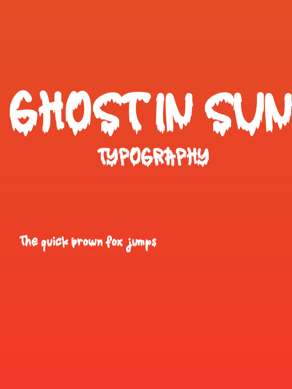 Ghost in Sunday Poster