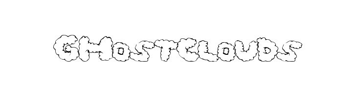 GhostClouds Font