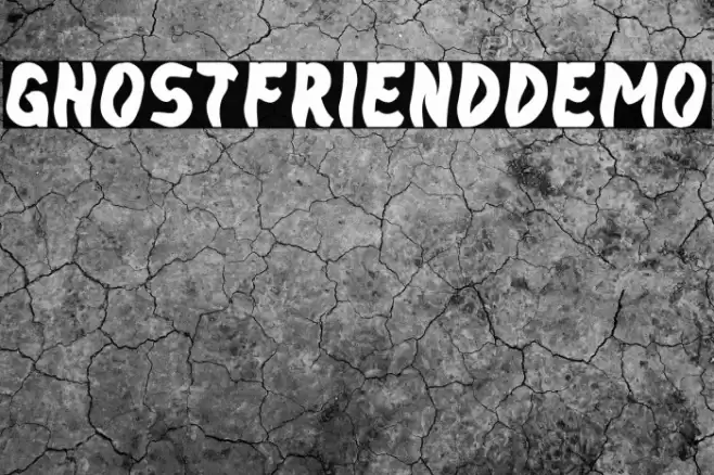 GhostFriendDemo फ़ॉन्ट examples