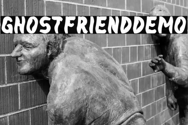 GhostFriendDemo फ़ॉन्ट examples