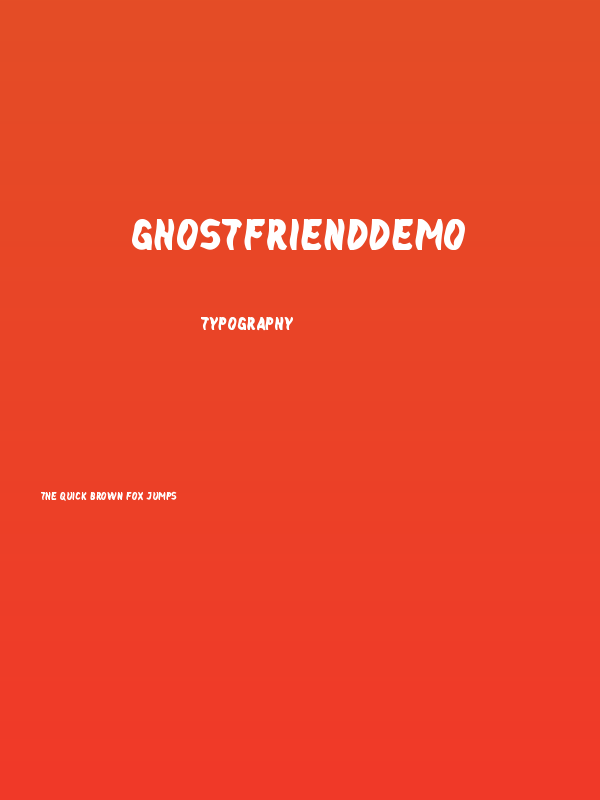 GhostFriendDemo Poster