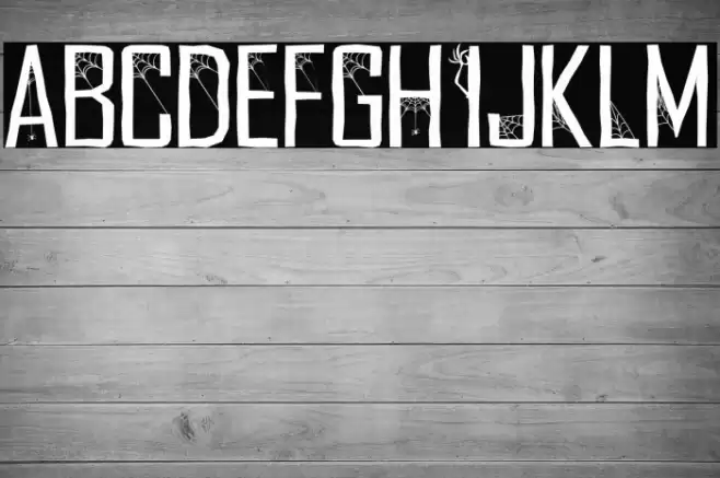 GhostNest Font examples