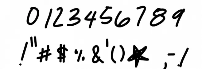 GhostOfMars Font OTHER CHARS