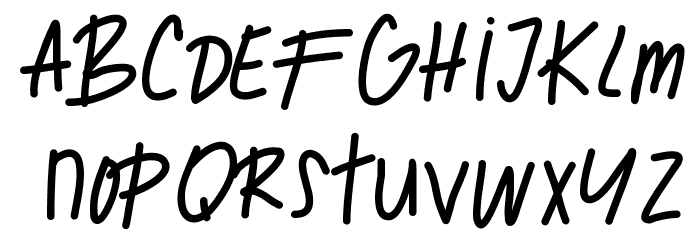 GhostOfMars Font LOWERCASE