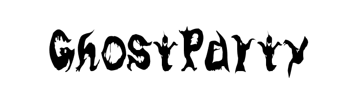 GhostParty फ़ॉन्ट