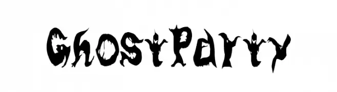 GhostParty  नि: शुल्क फ़ॉन्ट्स डाउनलोड