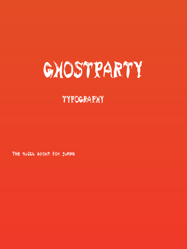 GhostParty Poster