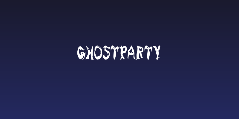 GhostParty Social Header