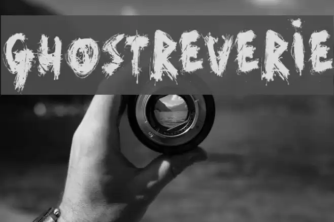 GhostReverie Font examples