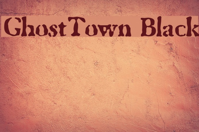GhostTown Black Example 3