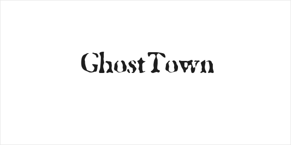 GhostTown Logo